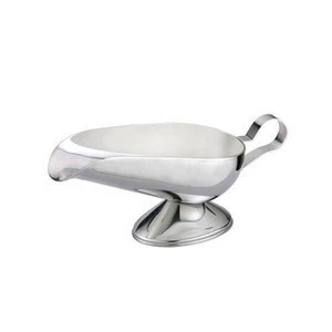 Commercial Wholesale Stainless Steel Gravy Boat