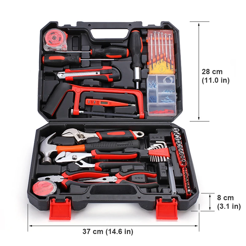 complete complete mechanics workshop  tool set cars emergency auto diagnostic tools set cordless hardware screwdriver tool set