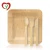 Import Composable Disposable Square Bamboo Plates And Cutlery Tableware Set from China