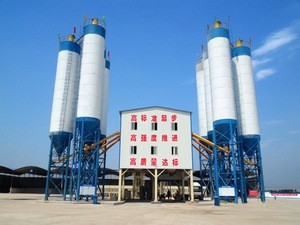 Concrete admixture mixing plant HZS120 with cheap price for sale