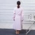 Import Coral fleece bath robe honeycomb women pink polyester bathrobe from China