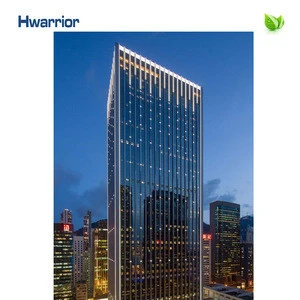 Corrosion Resistance Curtain Wall with glass,aluminum profile and accessories