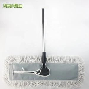Cotton Dust Mop with Aluminum Quick Change Unextension Handle