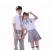 Import cotton shirt + plaid girls skirt japanese high school uniforms design with pictures from China
