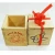 Import Creative Company Gift Wooden Box Magic Bean Plants Planted word beans from China