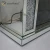 Import crushed diamond crystal mirrored WXWF-1108 fireplace mantel with electric fire inserts from China