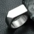 Import Custom 316  Stainless Steel Men Square Blank Signet Ring Jewelry Wholesale from China