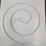 custom 8mmx42cm volute shelf spring for blanket