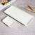 Custom 9 inch white rectangle porcelain sushi plate food serving tray ceramic serving plate