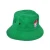 Import custom black sublimation print plain children bucket hat with string wholesale from China
