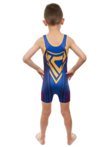 Custom Cheap Sublimated Wrestling Uniform for Kids