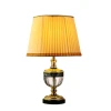 Custom Design Luxury K9 Crystal Table Lamp Interior Bedroom Lighting