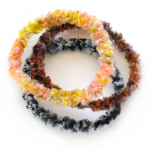 Custom fashion wholesale cheap rubber band price kit elastic hair