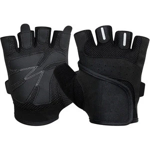 Custom half finger fitness sports gym weight lifting gloves for men