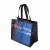 Import Custom logo blue non woven shopping tote bag with logo from China