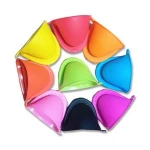 Custom LOGO Household Sundries Heat Resistant Gloves Silicone Rubber Oven Mitts