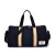 Import Custom logo men women canvas travel duffle tote bag , weekend bag with shoe compartment from China