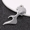 Custom logo shape bottle opener Laser Engraving Steel Bar Blank Metal Beer Plain Bottle Opener Keychain/keychain Bottle Opener