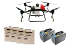 Custom Made Centrifugal Nozzles Fumigation Drone A22 UAV  Protection Farm Spraying Drone Agriculture Drone Sprayer