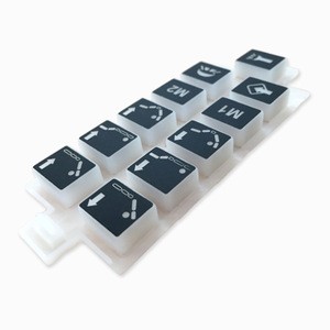 custom made silicone button rubber keypad