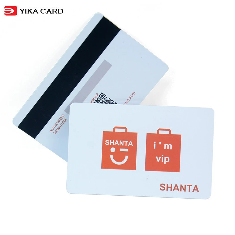Custom Membership Magnetic Strip Plastic Card PVC VIP Card Printing Membership Loyalty Cards