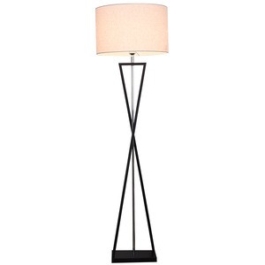 Custom Minimalist Hotel Metal Corner Floor Lights Luxury Tripod Modern Stand Light Floor Lamp For Living Room