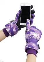 Custom New Men's women Winter Warm -30 Waterproof Windproof Snow Snowboard Ski Sports Gloves