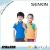 Import Custom Orange and Blue Combination Kids polo t shirt wholesale boys polo shirt from China