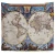 Import Custom print vintage world map tapestry for wall hanging from China