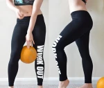 Custom printed work out leggings