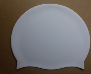 Custom Printing Round Silicone Seamless Swimming Cap