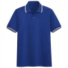 Custom School Customized Plain 60% Cotton 40% Polyester T-shirts Students Uniform Polo Shirt