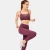 Import Custom Spring Black Fitness Leggings Active Wear Yoga Vest Set WomenS Plus Size Seamless Yoga Set from China