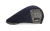 Import Custom warm mens fashion long bill flat peaked cap knitted newsboy tartan ivy cap from China