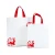 Import Custom washable reusable Christmas non woven fabric shopping bag from China