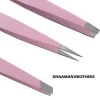 Custom Wholesale Professional Stainless Steel Eyebrow Tweezers Set