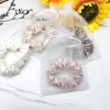 Customised 100% silk scrunchies 22momme  Width of ribbon is 3.5cm
