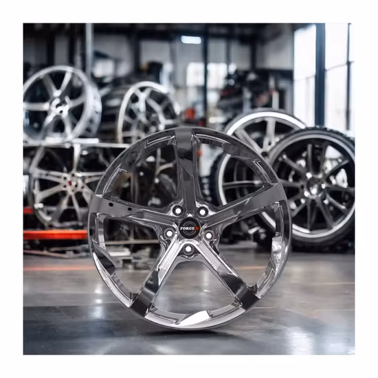 Customizable Concave 5-Hole Forged Aluminum Wheel Rims 120mm 18 19 20 21 22 Inch Alloy Passenger Car Wheels 112mm PCD 50mm 30mm