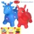 Import Customizable Iflatable PVC Jumping Horse Playing Toys for kids from China