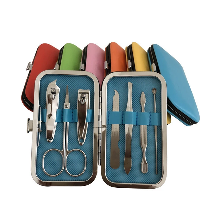 Customizable Logo Manicure Tool Trimming Nail Clipper 5 Pieces Of Fine Nail Clippers Set