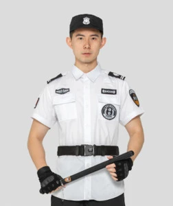 Customizable short/long sleeves Security guard clothes for men