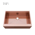 Customization Handmade 33" Black Workstation Kitchen Washing Pool Basin