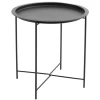 Customized colorful Nordic side end table Home Coffee Table modern Round Metal Trays Table for Living Room