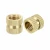 Import Customized Embedded Threaded Insert Brass Knurled Thumb Nut from China