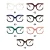 Customized Hot Selling New Style Unisex Square Metal &amp; Plastic Prescription Eyeglasses Frames