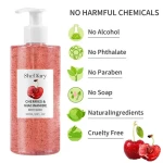 Customized Ingredient 300ml Cherry Fragrance Body Wash Natural Shower Gel for Cleansing & Softening