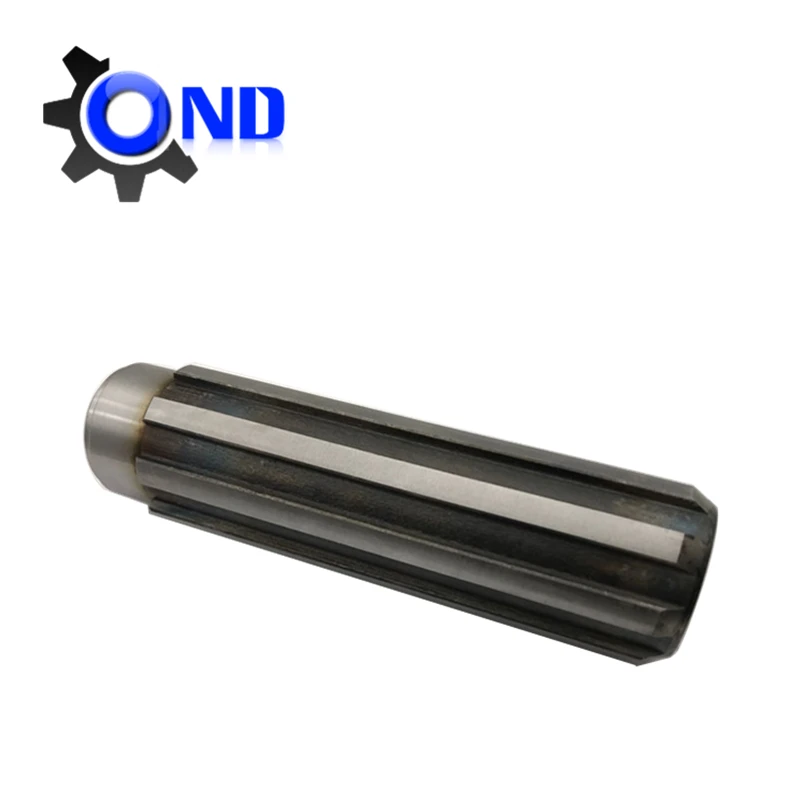 Customized nonstandard spline shaft with high-frequency treatment