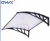 Import Customized polycarbonate rain shed awning with UV treated from China
