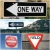 Import Customized Road Safety Sign Board Durable Metal Road Sign Frames Reflective Two Way Traffic Sign from China