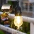 Import Customized S14 Indoor/Outdoor edison led string lights decorative Us/Eu waterproof black cable holiday String Lights with bulb from China